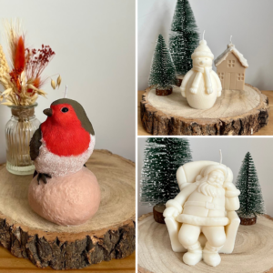 Christmas and Winter Themed Candles