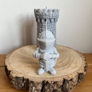 Medieval Knight Decorative Candle