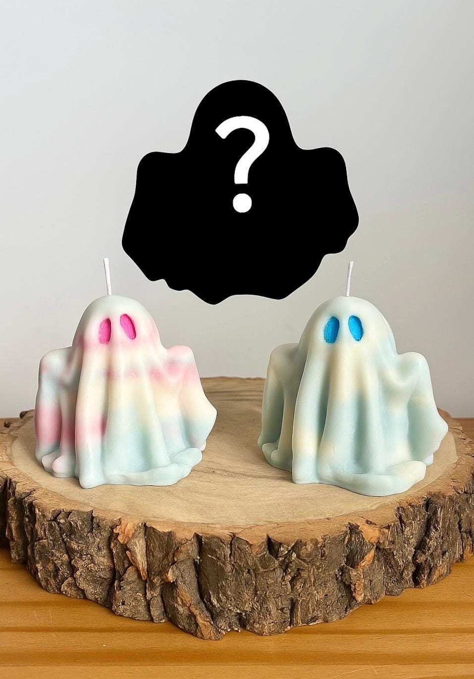 Mystery Colours Ghost Candle, A Ghost made just for you!