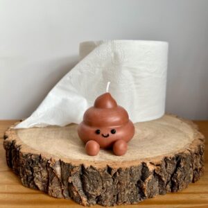 Poop Shaped Candle