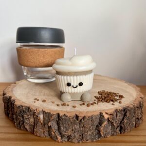 Kawaii Coffee Cup Candle