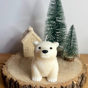 Polar Bear Candle