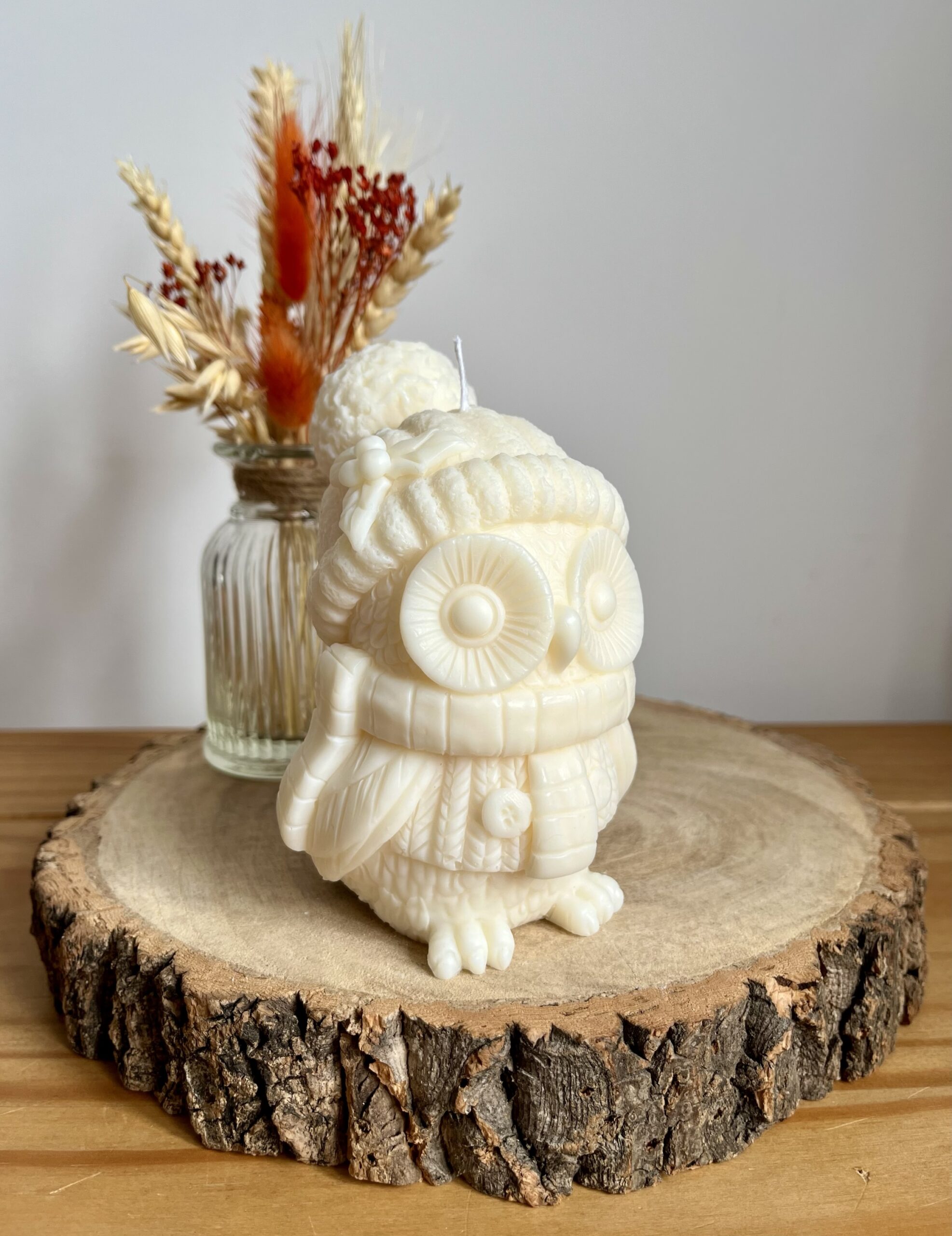 Winter Owl Candle - Image 8