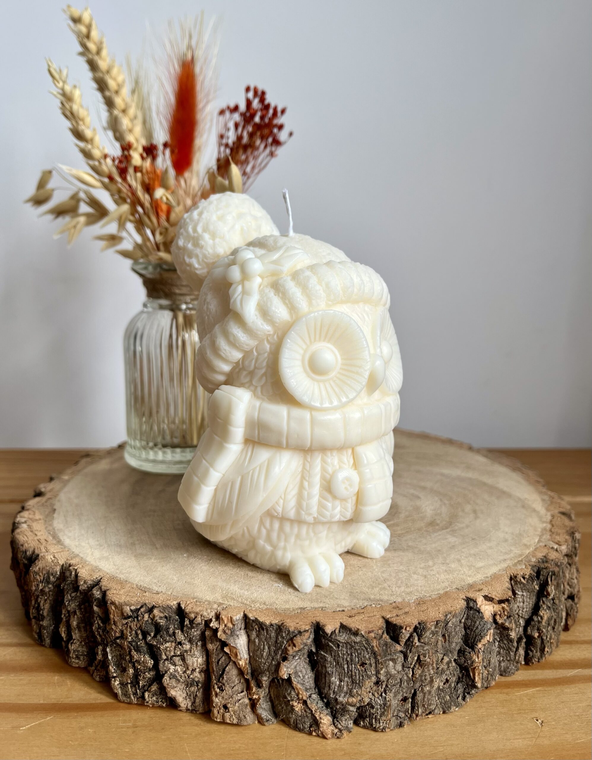 Winter Owl Candle - Image 7