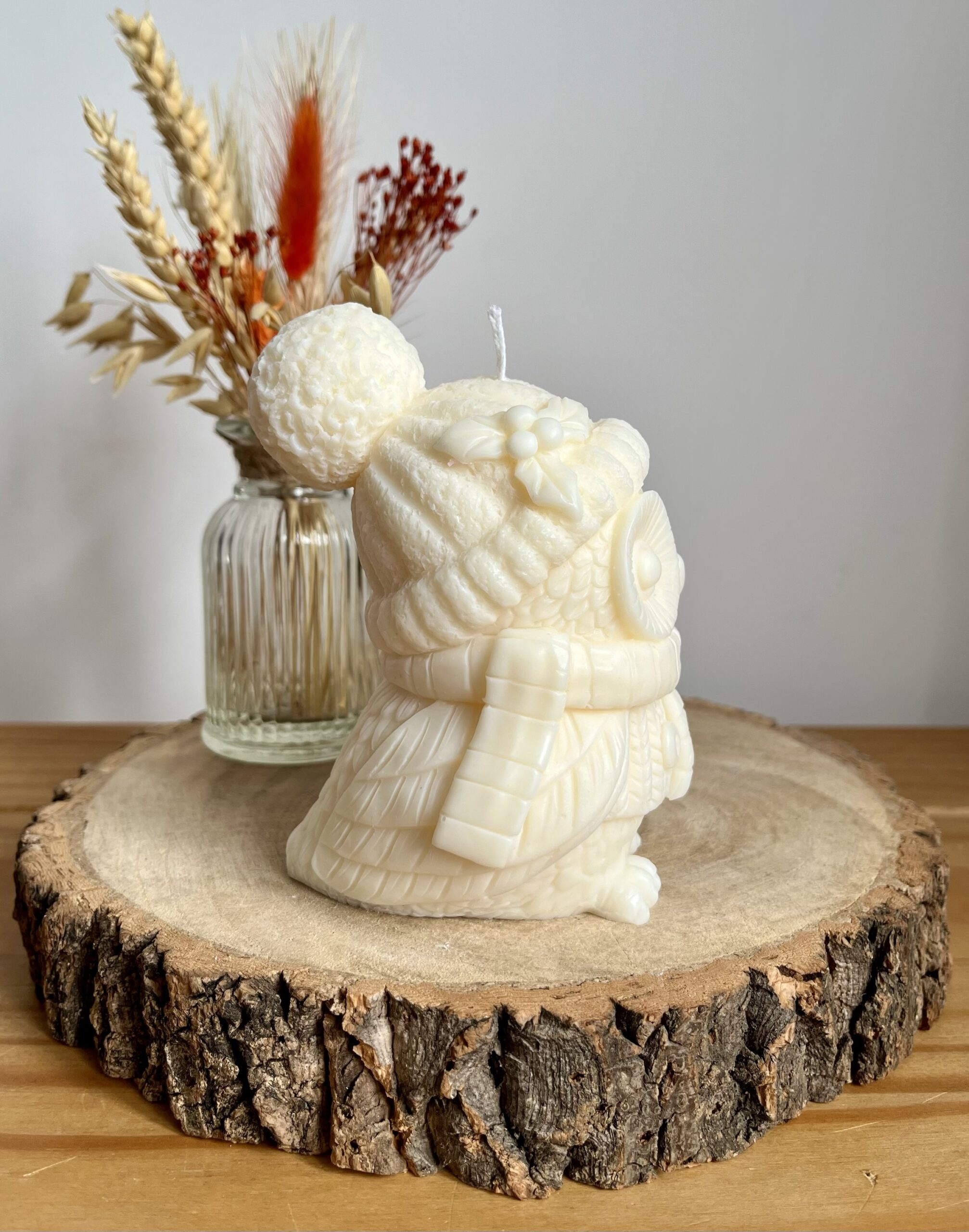 Winter Owl Candle - Image 6