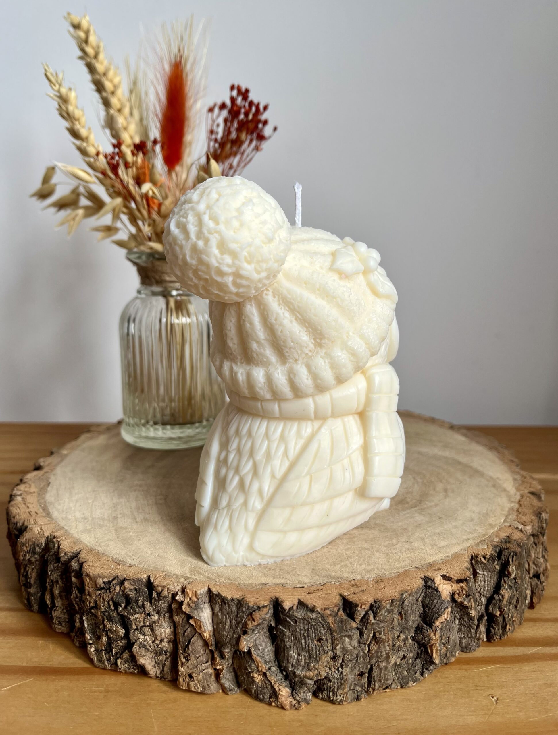 Winter Owl Candle - Image 5