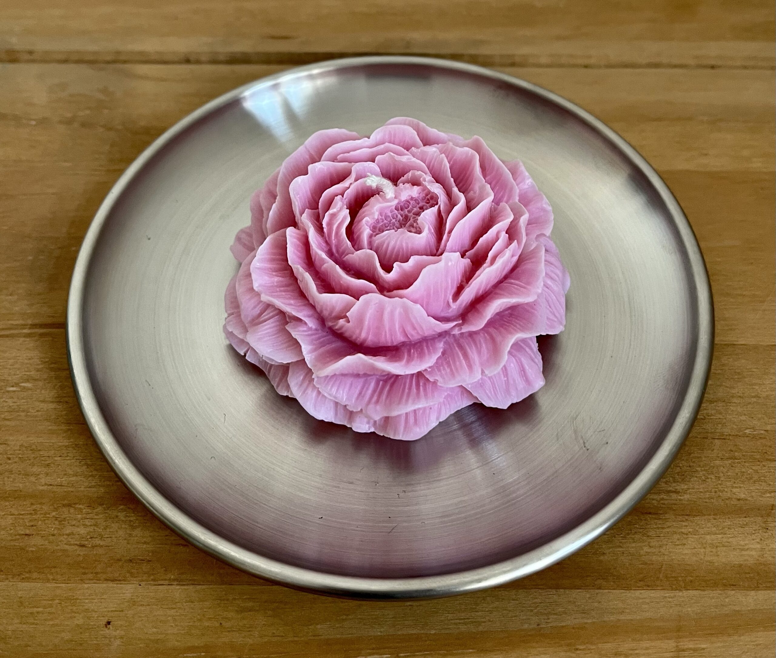 Peony Flower Candle - Image 4