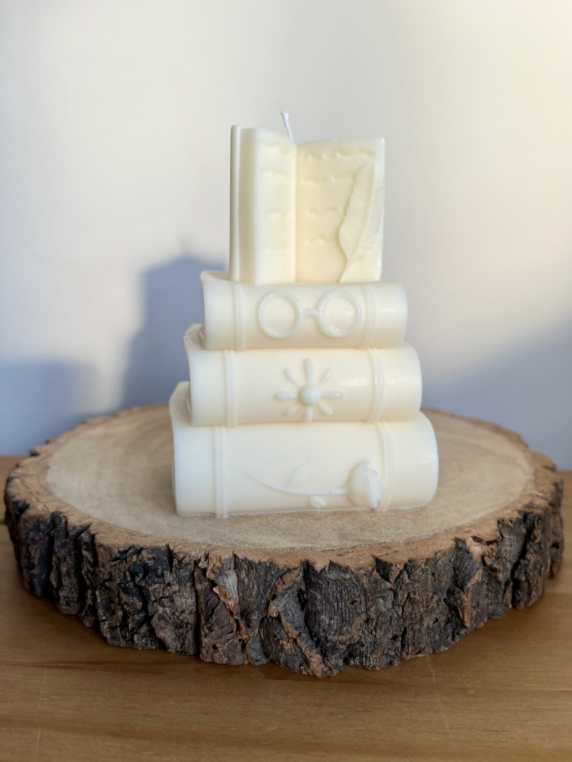 Book Stack Candle - Image 10