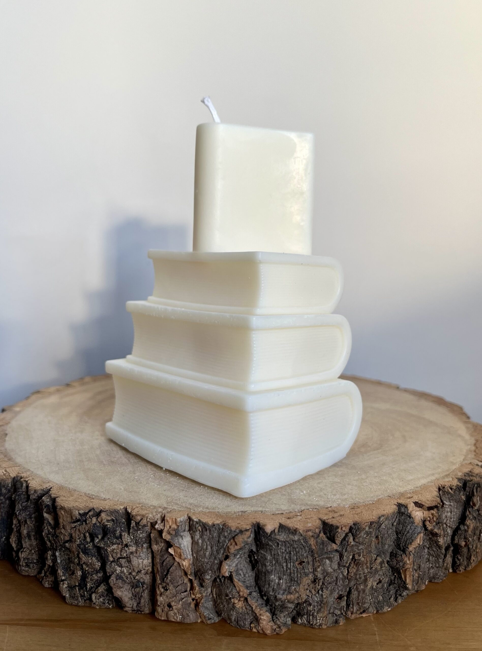 Book Stack Candle - Image 8