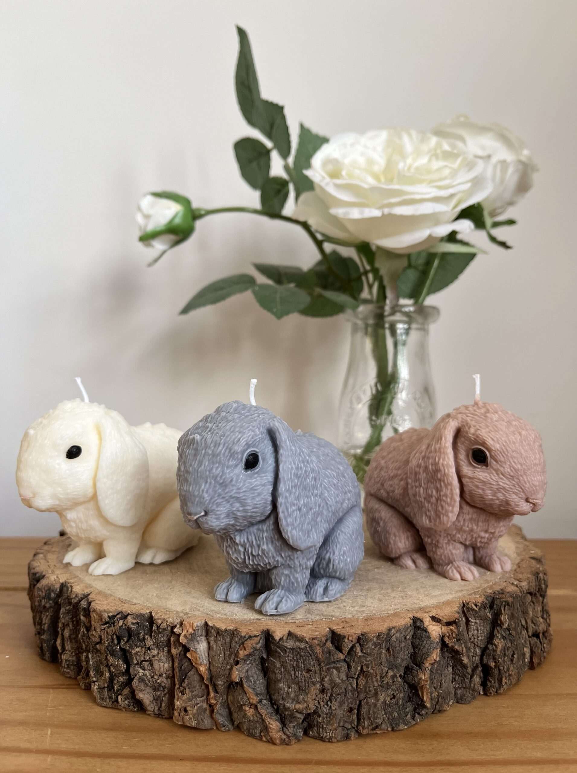 Lop Eared Rabbit Candle - Image 3