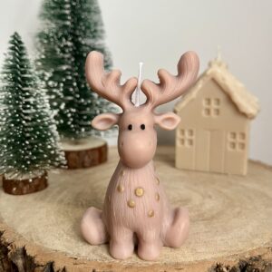 Reindeer Candle