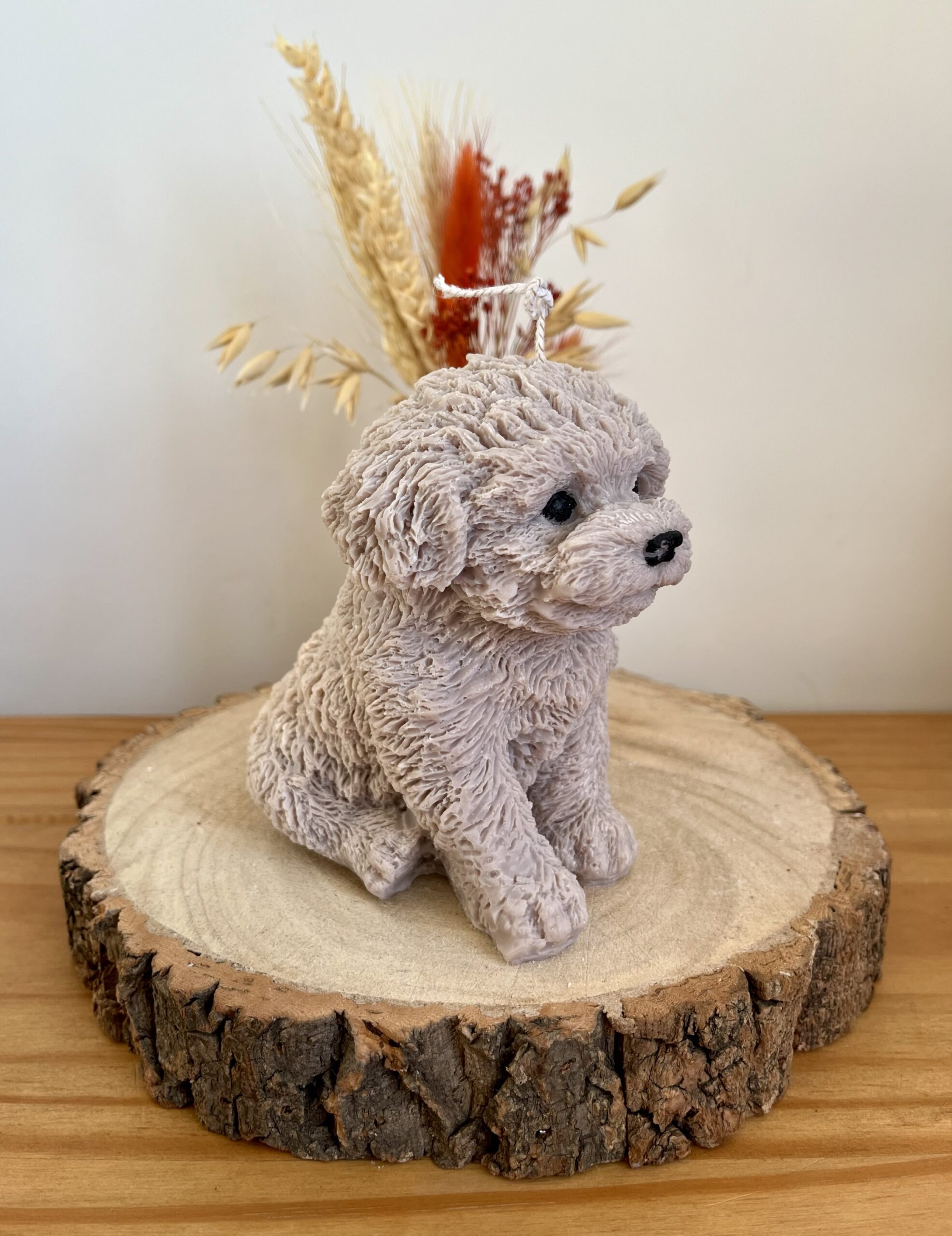 Large Puppy Dog Candle - Image 4