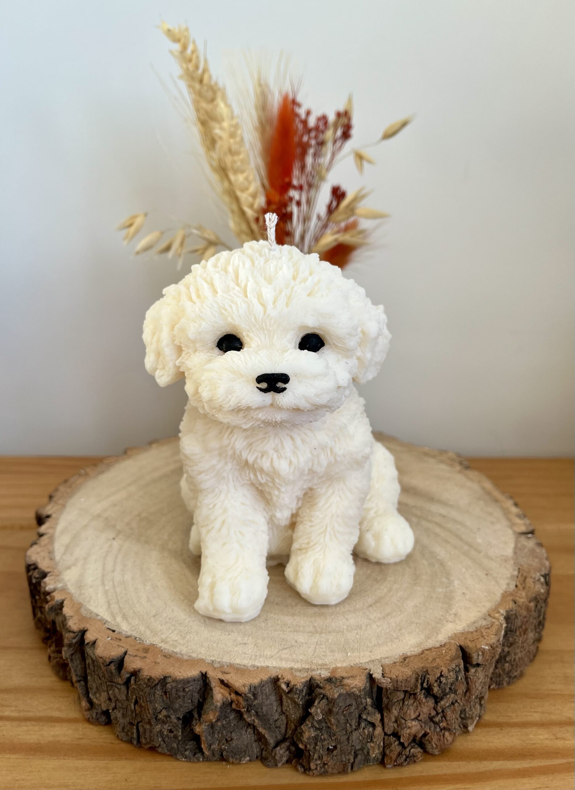 Large Puppy Dog Candle - Image 5