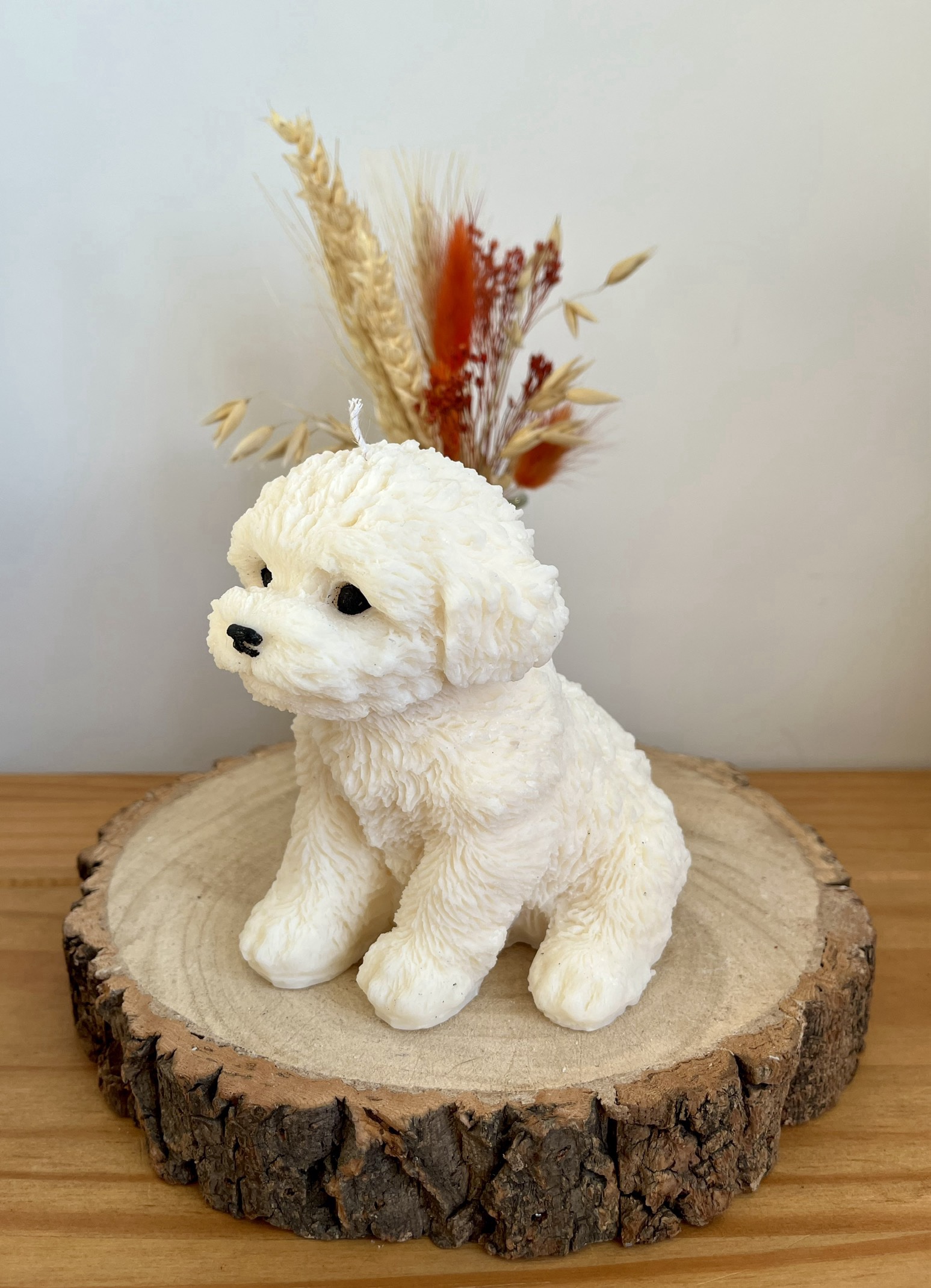 Large Puppy Dog Candle - Image 6